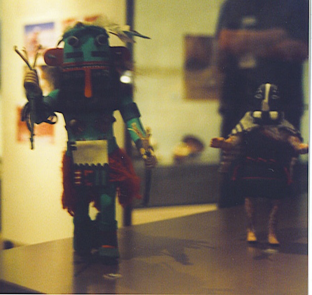 Katsachinapuppe im Völkerkundemuseum in Berlin